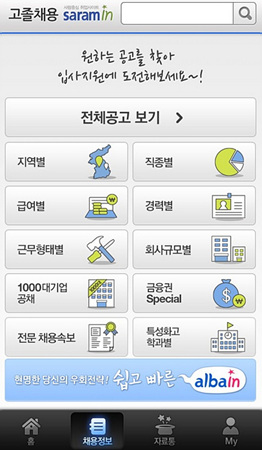 고졸채용사람인 채용정보