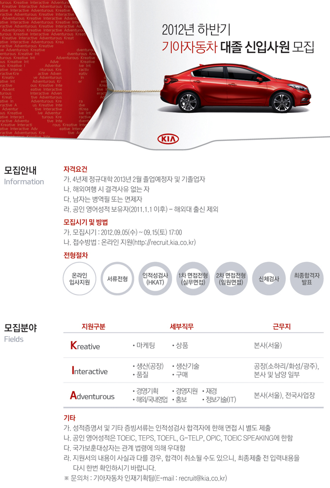 기아자동차(주) 이미지