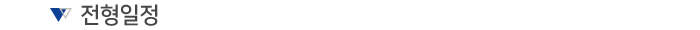 전형일정