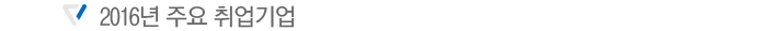 2016³â ÁÖ¿ä Ãë¾÷±â¾÷