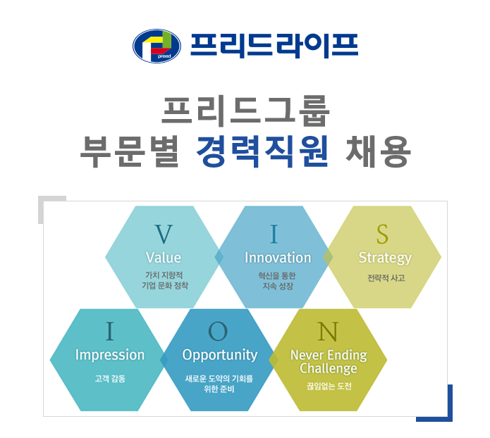 [㈜프리드라이프 채용] 프리드그룹 부문별 경력직원 채용 (~2017-09-15) - 공채의 기준 사람인 [㈜프리드라이프 채용] 프리드그룹 부문별... 