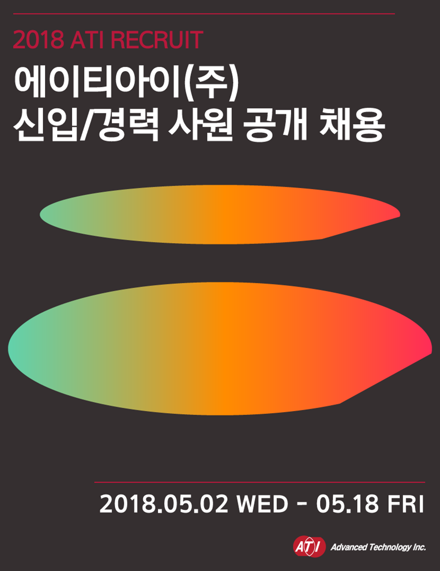 [에이티아이(주)] 각부문 신입/경력채용 - 사람인