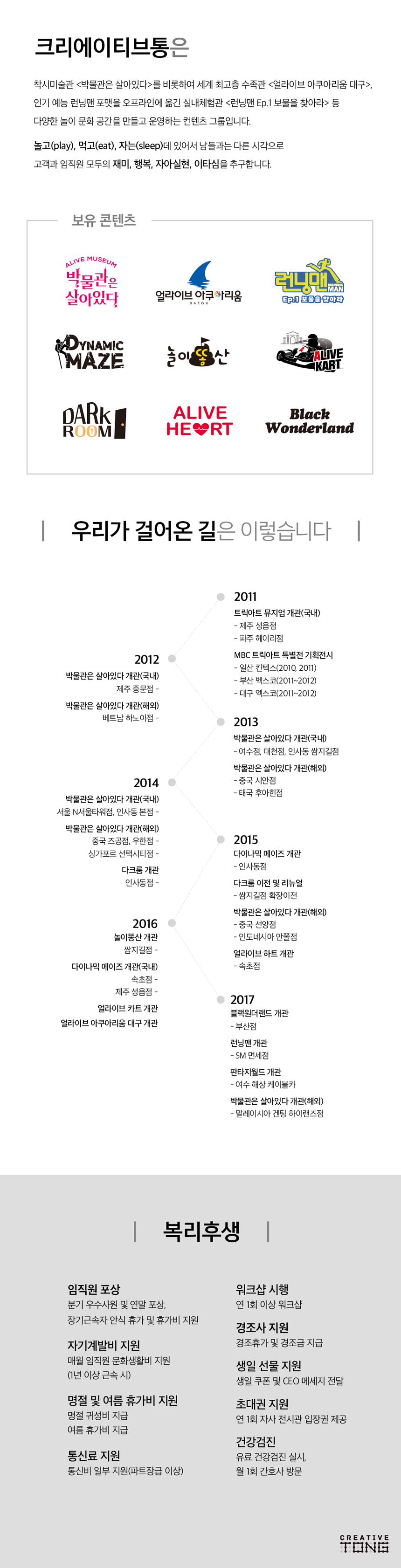 [(주)크리에이티브통]마케팅 경력자 모집