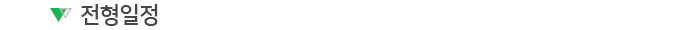 전형일정 