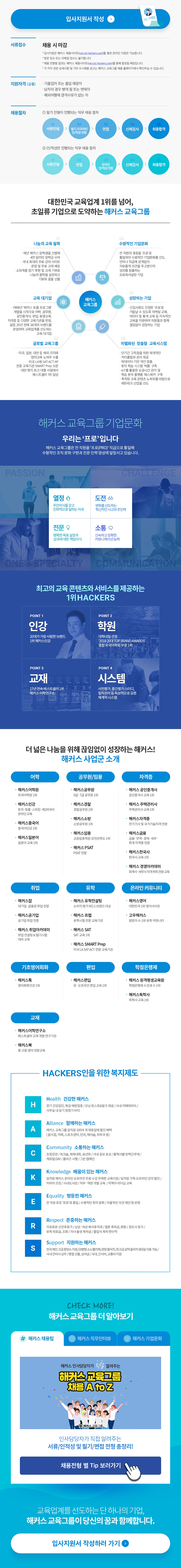 해커스 교육그룹 기업소개