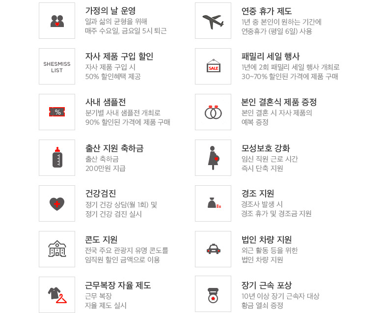 [(주)인동에프엔] [쉬즈미스/리스트/시스티나] 기획MD 경력, 인턴 채용 - 사람인