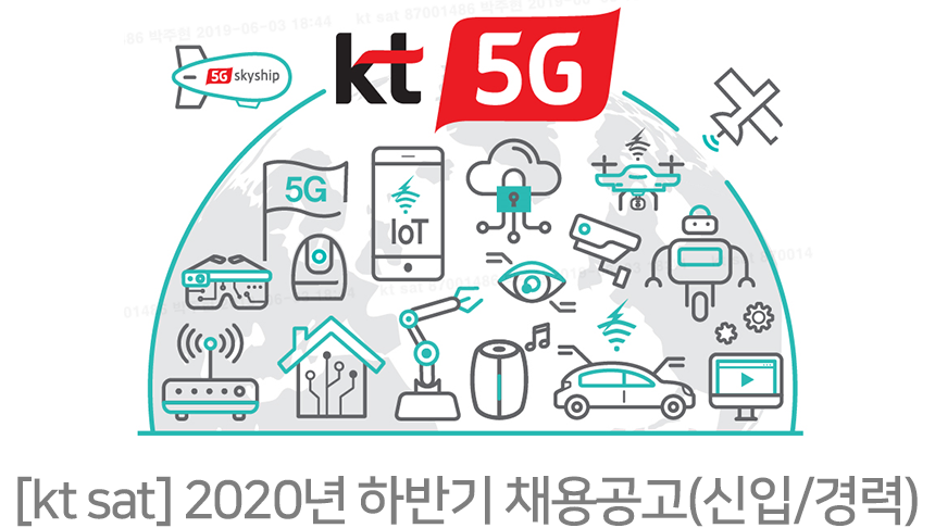 [(주)케이티샛] [kt sat] 2020년 하반기 채용공고(신입/경력) - 사람인