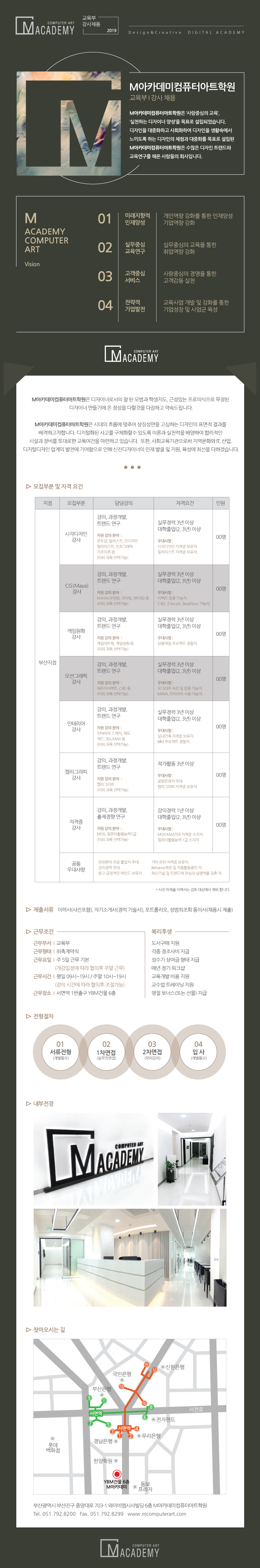 [M아카데미아트학원] 디자인분야 강사 채용공고