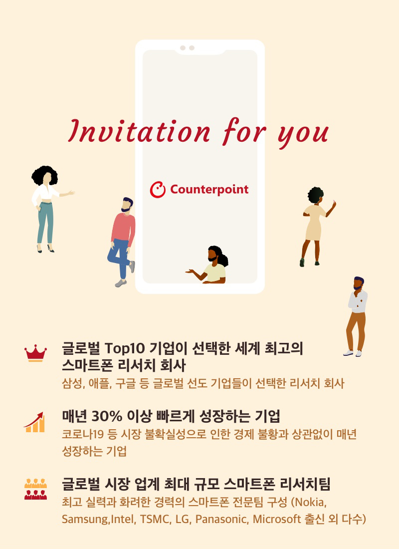 [(주)팩트시스] [카운터포인트리서치]글로벌 테크 애널리스트/컨설턴트 - 사람인
